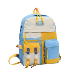 Spring Canvas Backpack Women Harajuku Large-Capacity