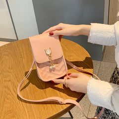 Spring Cross-body Phone Shoulder Bag Pearl Tassel Cover-style Female Bag
