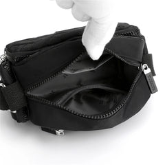 Spring Ladies Shoulder Bag Solid Nylon Women Messenger Bags Small W