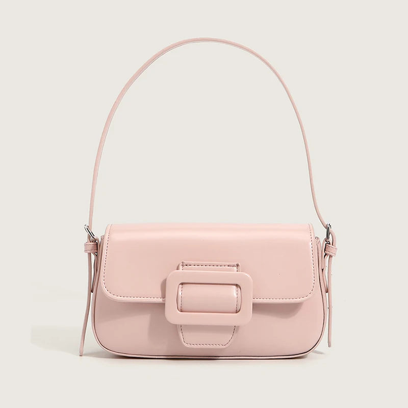 Spring Summer Western-style Shoulder Bag Lock Handbag Women
