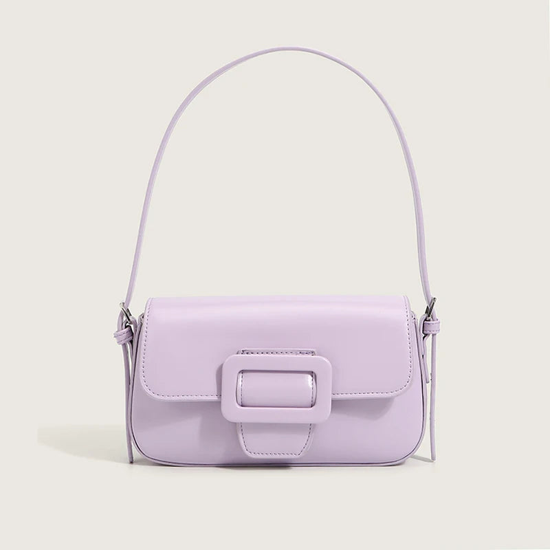 Spring Summer Western-style Shoulder Bag Lock Handbag Women