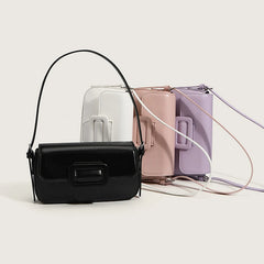 Spring Summer Western-style Shoulder Bag Lock Handbag Women