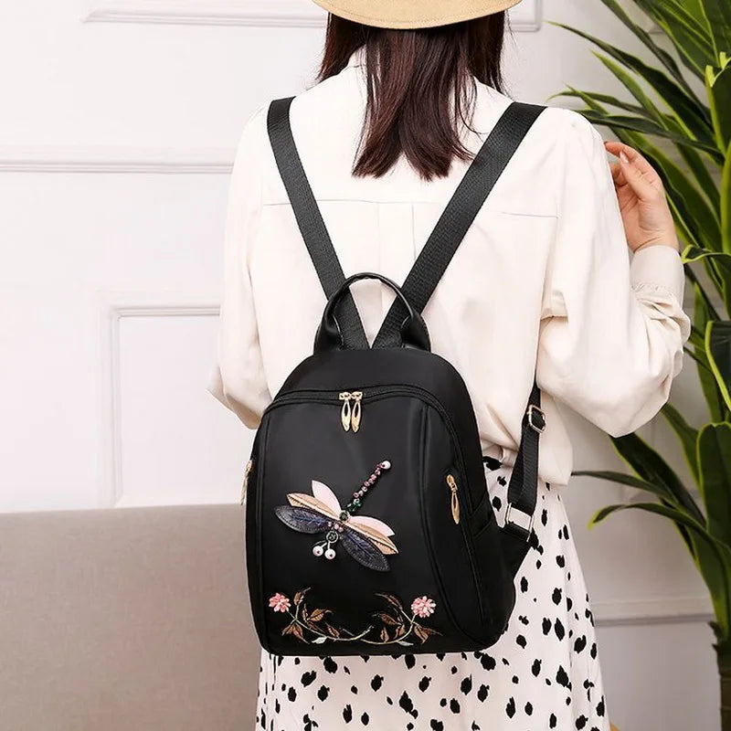 Women's Summer Casual Oxford Backpack