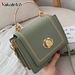 Summer Leather Mini Crossbody Bag for Women