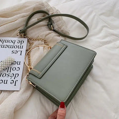 Summer Leather Mini Crossbody Bag for Women