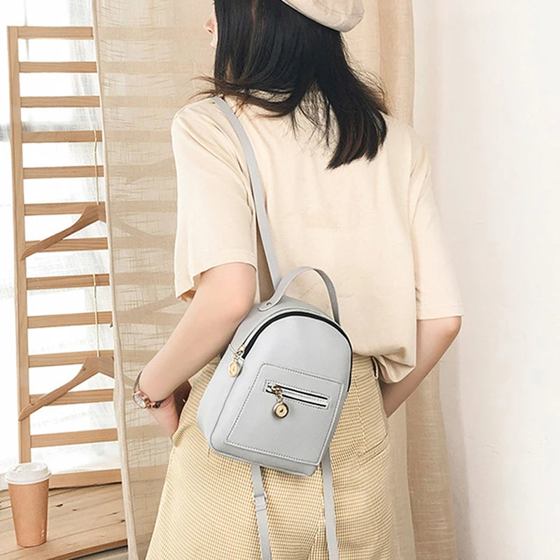 Sweet Casual Backpack Mini Small Zipper School Bag