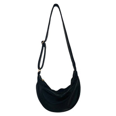 Summer Pleated Handlebags for Women PU Cloud Bags Armpit Bag