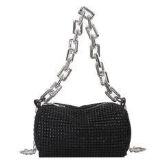 Summer Travel Bling Diamond Small Crossbody Messenger Bags for Women