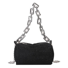 Summer Travel Bling Diamond Small Crossbody Messenger Bags for Women