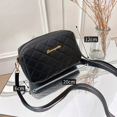 Tassel Small Messenger Bag Lingge Embroidery Camera Female Shoulder Bag