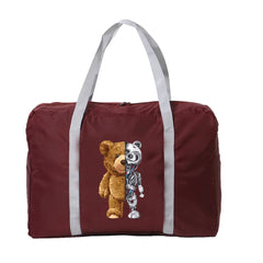Foldable Yoga Travel Bag Large Capacity Cartoon Pattern Handbag