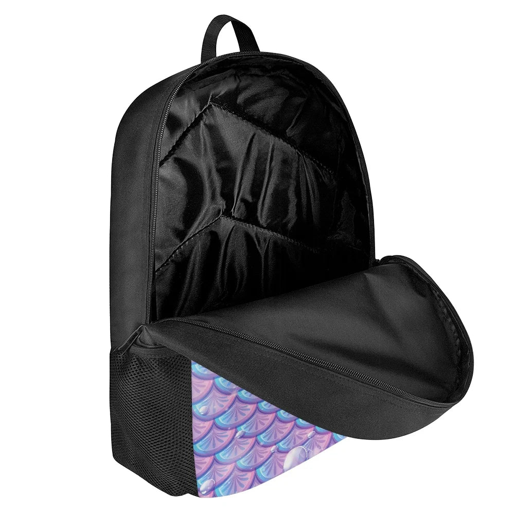 Fantasy Shell Scales Girls School Bags Large Capacity Children's Backpack
