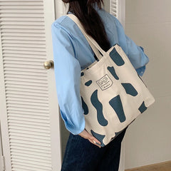 Women Canvas Shopping Bag Large Eco Handbag Tote