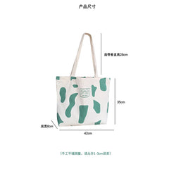 Women Canvas Shopping Bag Large Eco Handbag Tote