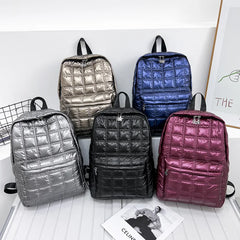 Ultra Winter Down Women's Backpack Ladies Light Space Female Bag