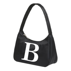 Underarm Shoulder Bags Letter Print Shopper Bag for Women Female Handbags