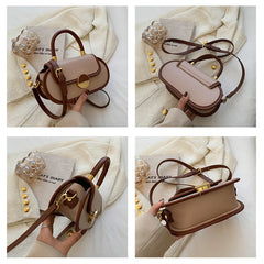 Vintage Women's Shoulder Bag High Leather Handbag