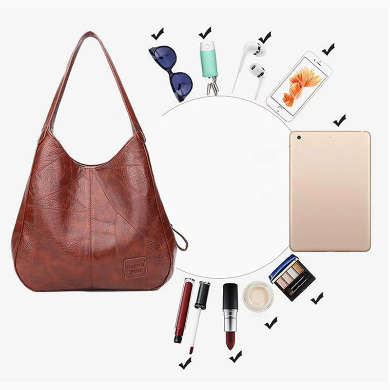 Vintage Women Hand Bag Designers Handbags Women Shoulder Bags Female Top-handle