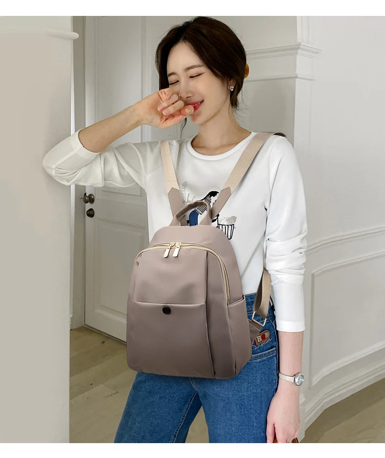 Waterproof Women's Backpacks Shoulder Bags Large Capacity Ladies Travel Backpack