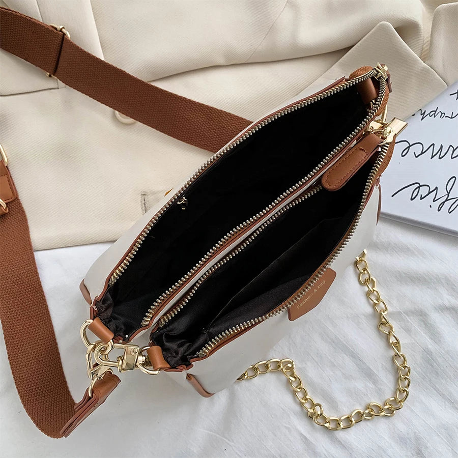 PU Leather Small Shoulder Bag Crossbody Handbag