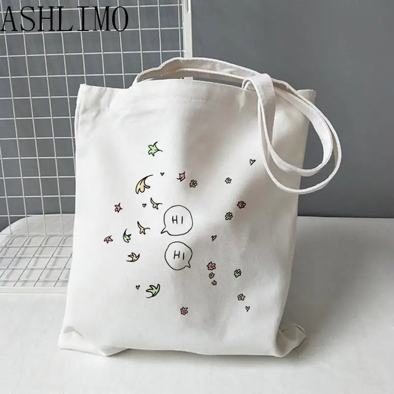 Heartstopper Book Tote Shopper Bag Canvas Large Shoulder Bag