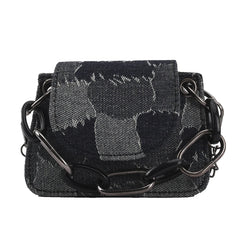 Mini Flap Stitching Handbag Chain Shoulder Bag