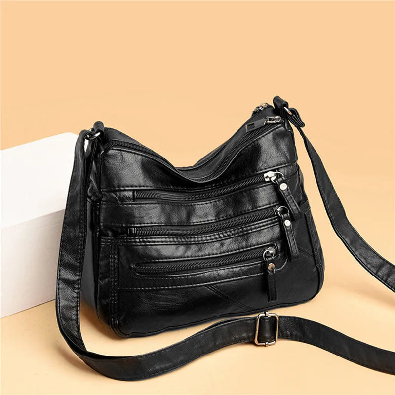 Leather Women's Shoulder Crossbody Bag