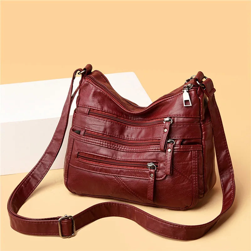 Leather Women's Shoulder Crossbody Bag