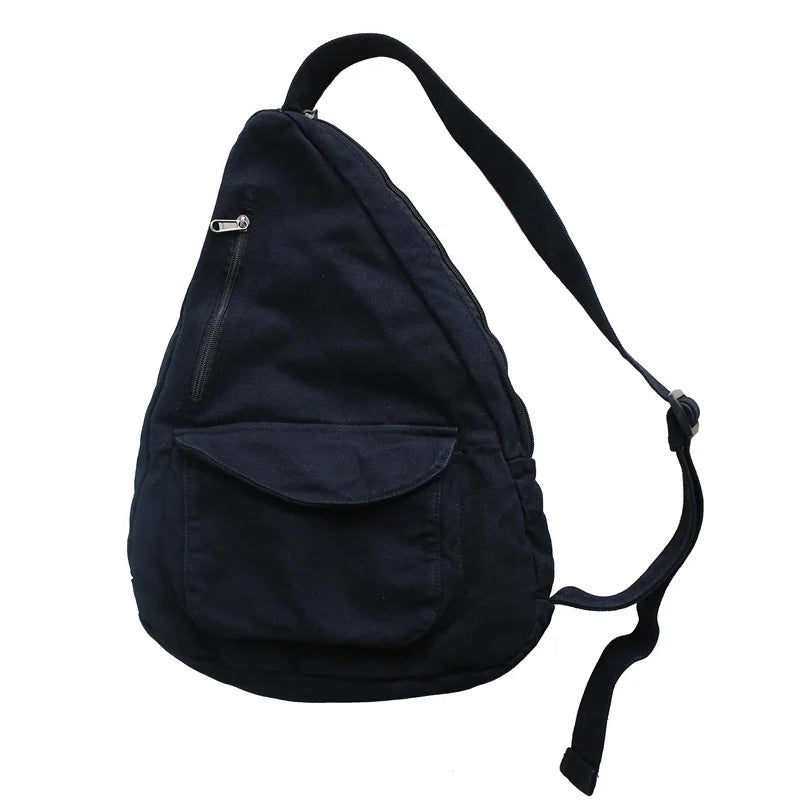 Canvas Crossbody Shoulder Messenger Bag for Women