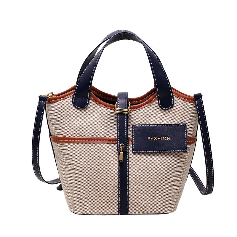 Canvas Tote Bag Messenger Duffle Storage
