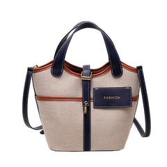 Canvas Tote Bag Messenger Duffle Storage