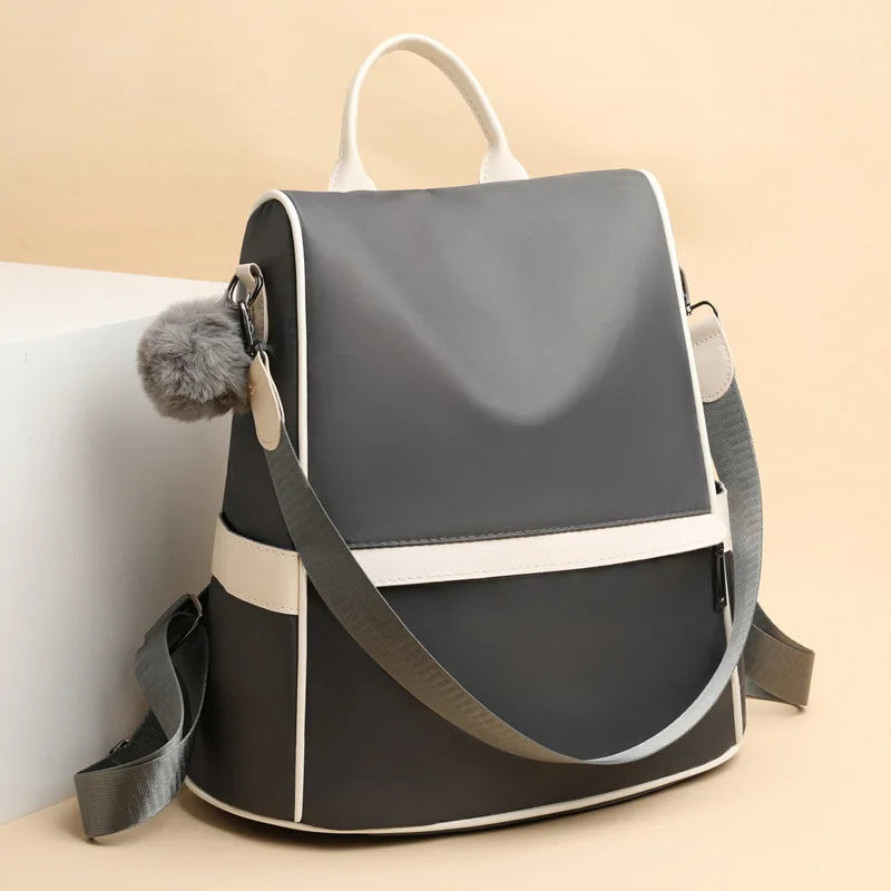 Oxford Double Shoulder Bags Travel Backpacks Girls Boys Backpacks