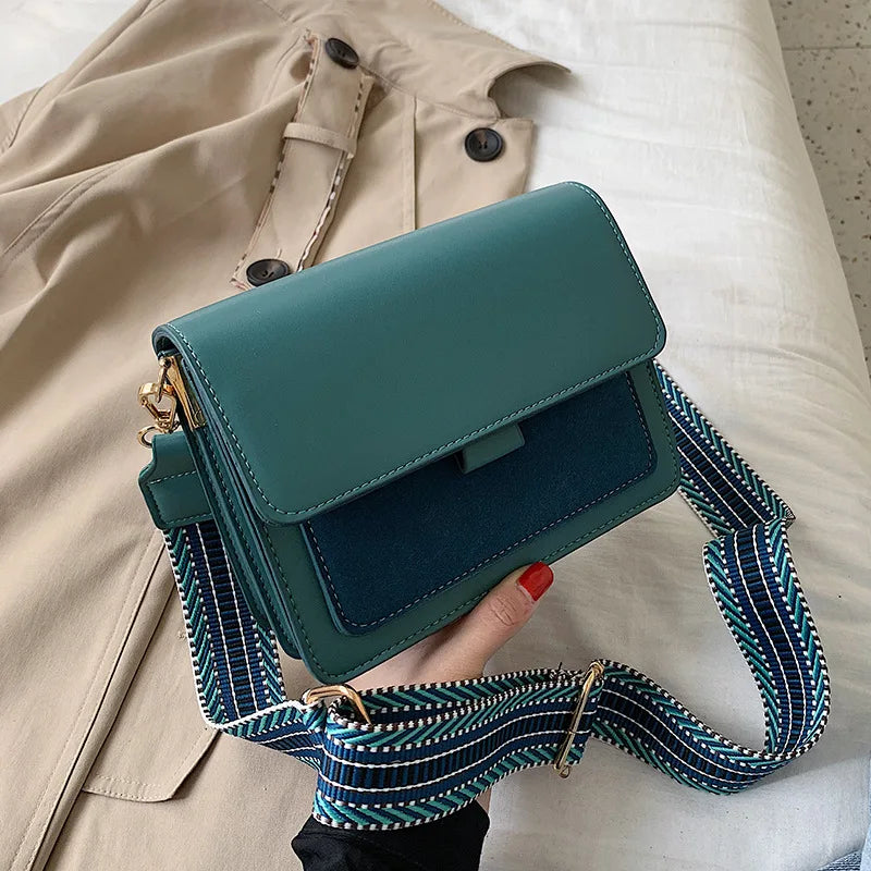 Women's Wide Shoulder Messenger Bag