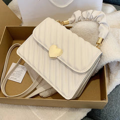 Women's Pleated Handbag All-Match Messenger Bag