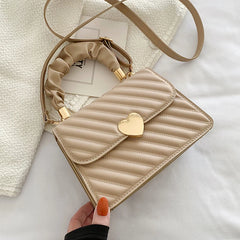 Women's Pleated Handbag All-Match Messenger Bag