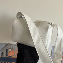 Women's Green Shoulder Bag Soft Pu Leather Messenger Handbag