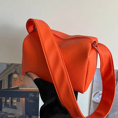 Women's Green Shoulder Bag Soft Pu Leather Messenger Handbag