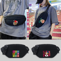 Dog Series Waist Bag Crossbody Phone Purses Outdoor Sport Messenger