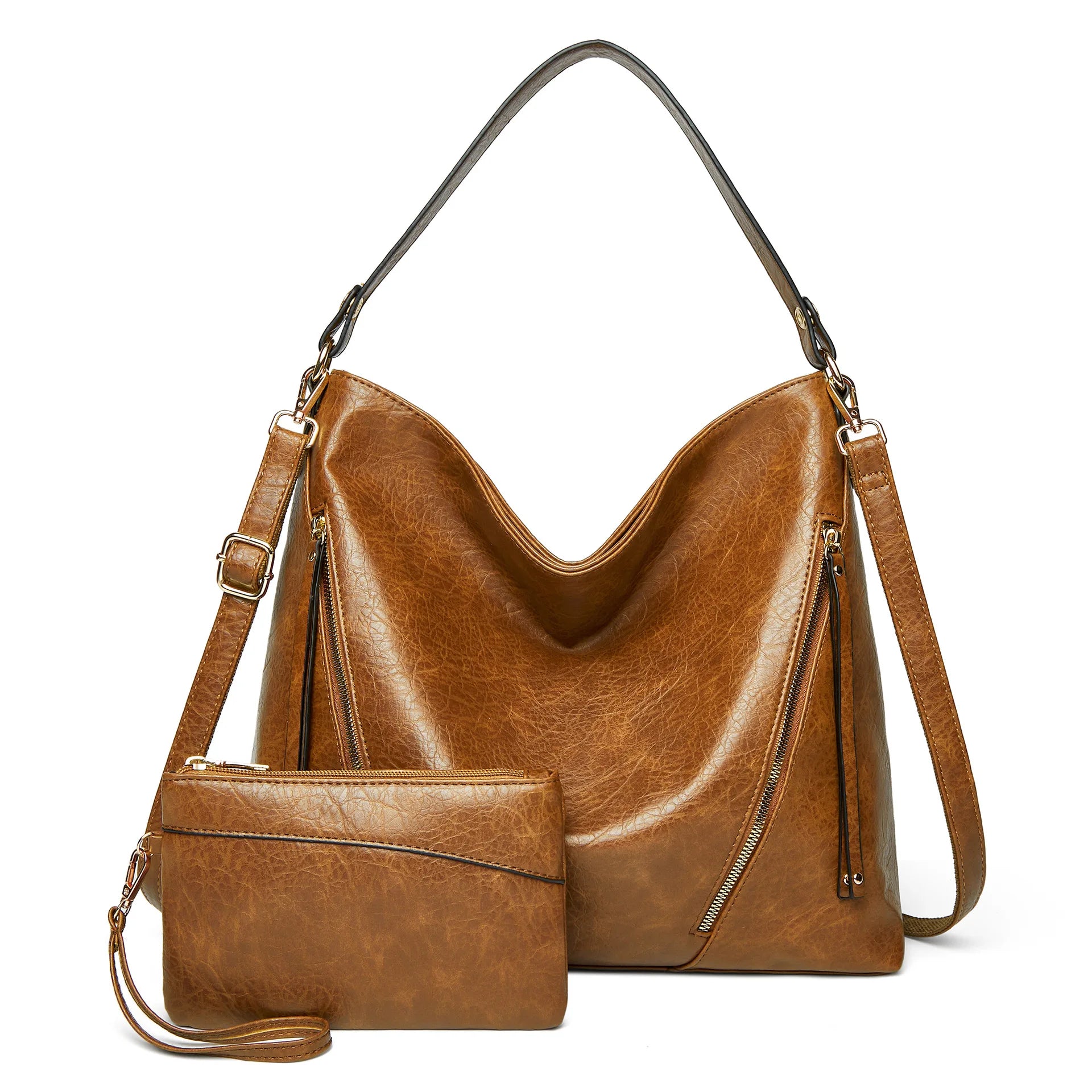 Women's PU Leather Shoulder Bags Handbags Crossbody Casual Big Capacity