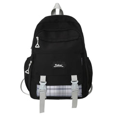 Large-Capacity Waterproof Nylon Backpack Unisex Travel Bag