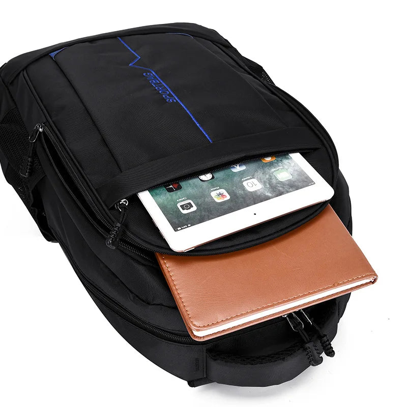2022 Business Laptop Backpack Men Student School Travel Bag