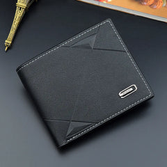 2022 Men's Short Multi-card Slot Casual Wallet