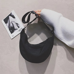 2022 Retro Solid Chest Bag Women's Messenger Bag Waist Bag Canvas Bag