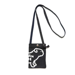 2022ss HUMAN Couple Canvas One Shoulder Bag Men Women