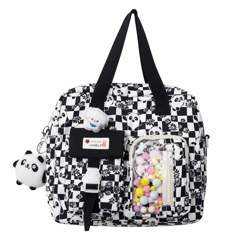 Kawaii Waterproof College Backpack Women Laptop Book Bags