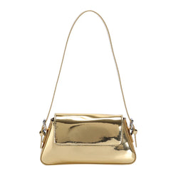 Silver Laser Women Armpit Bag Shoulder Bags