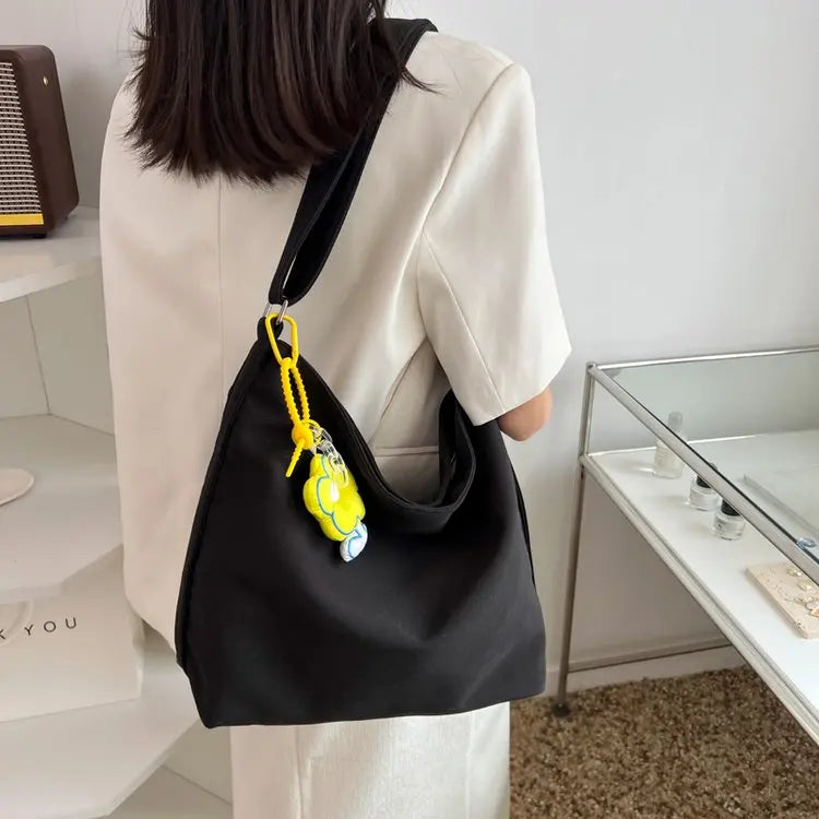Canvas Crossbody Bags Youth Casual Large Capacity Ladies Shoulder Bag