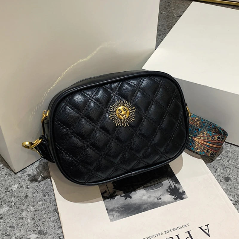 Retro Women Messenger Bag Small Shoulder Crossbody Bag