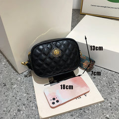 Retro Women Messenger Bag Small Shoulder Crossbody Bag