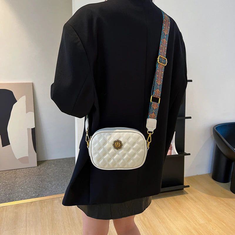 Retro Women Messenger Bag Small Shoulder Crossbody Bag
